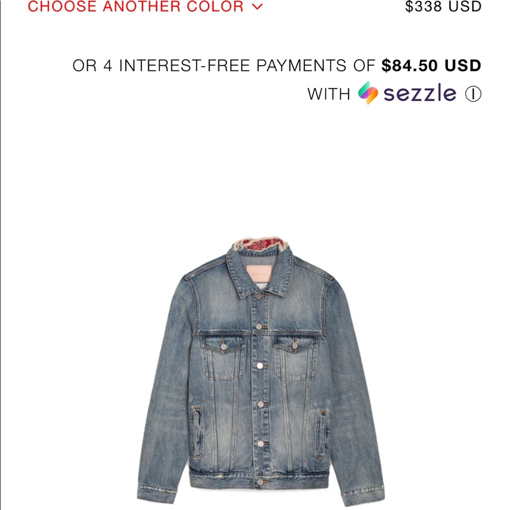 COPY - Purple Jeans Brand Denim Jacket